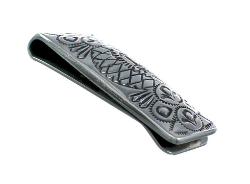 Sterling Silver Native American Money Clip SN20346